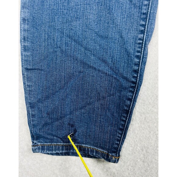 Torrid Jeans Womens 24R Blue High Rise Skinny Dark Wash Denim Comfort Western - Picture 14 of 14